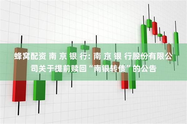 蜂窝配资 南 京 银 行: 南 京 银 行股份有限公司关于提前赎回“南银转债”的公告