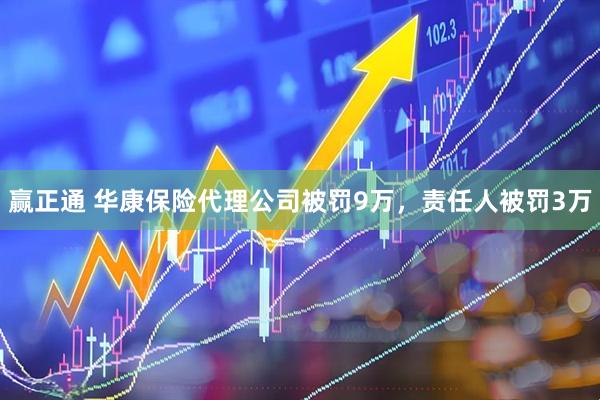 赢正通 华康保险代理公司被罚9万，责任人被罚3万